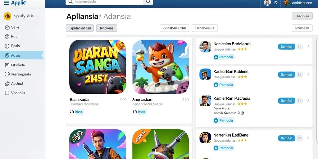 Tangkapan layar dari pertarungan seru di dalam game.