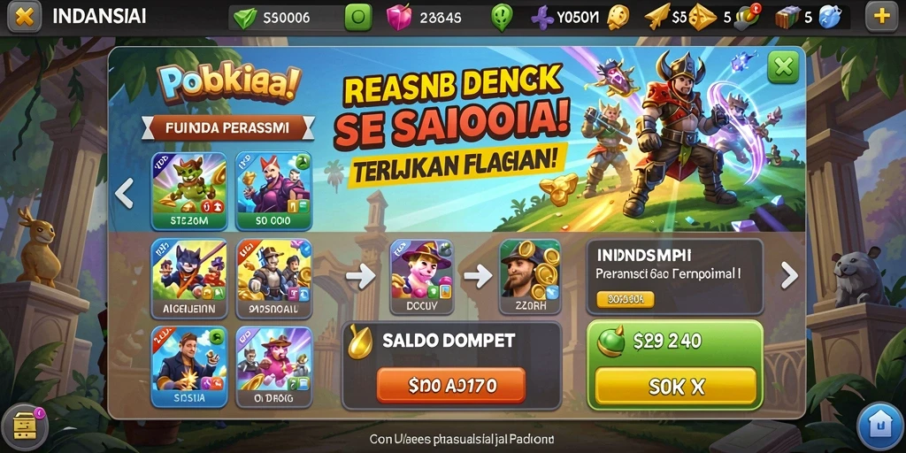 Grafis menawan yang memanjakan mata.