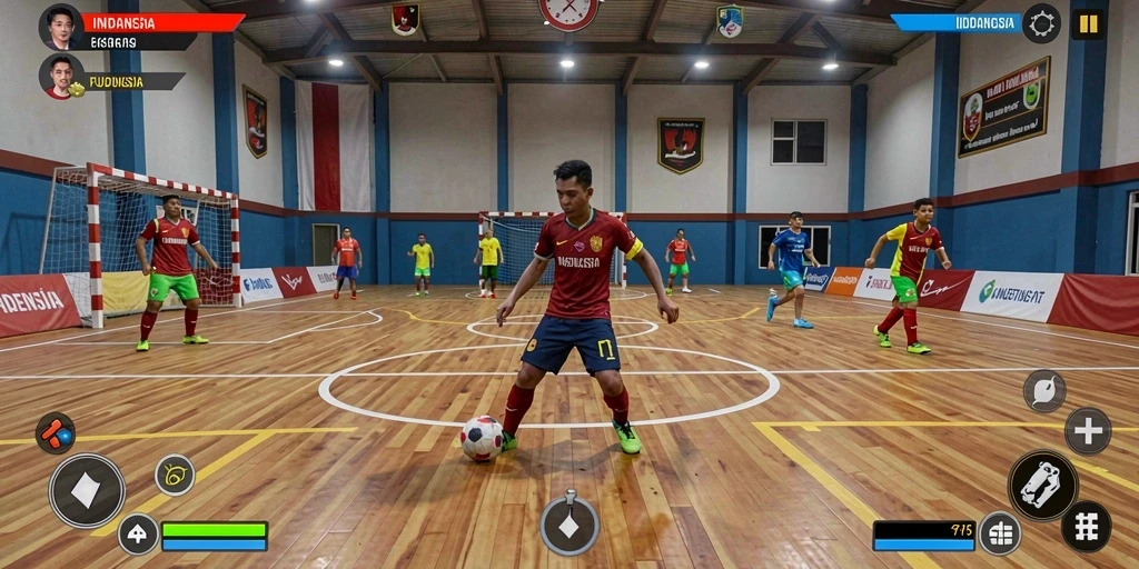 Keragaman tema permainan yang tersedia.