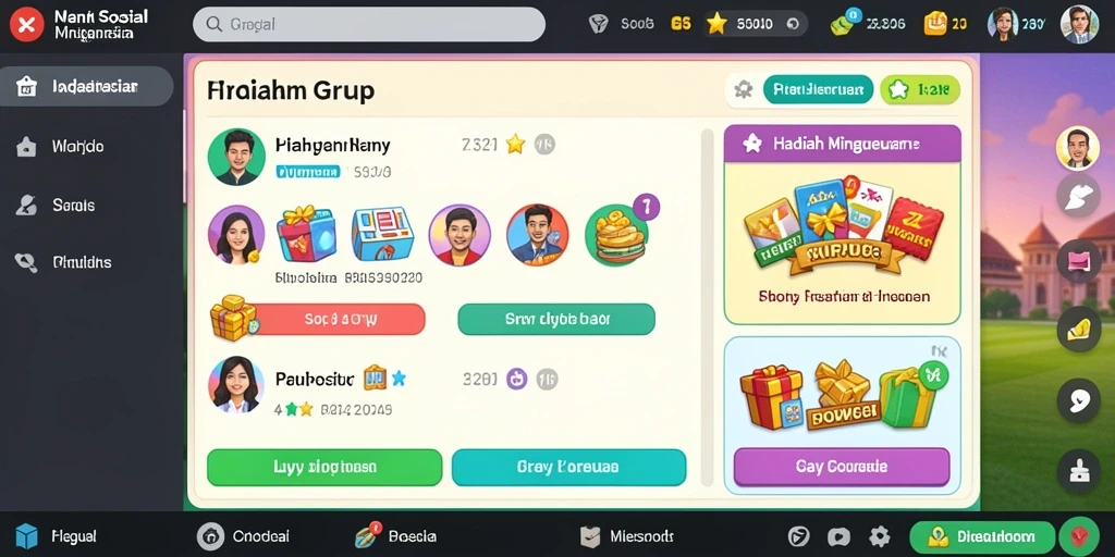Fitur bonus menarik untuk pemain baru.